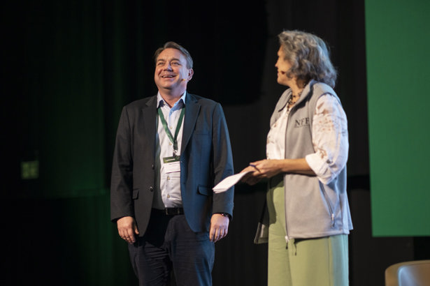 Kåre Fostervold og Randi Pedersen. Foto: Jens Holsbøvåg-Lyngstad/TIBE Atlantic